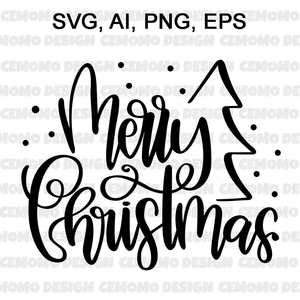 Merry Christmas svg, Christmas SVG, Merry Christmas svg, christmas tree svg