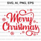 Christmas SVG, Merry Christmas SVG, Merry Christmas Saying Svg, Christmas Clip Art