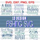 Fishing SVG Fisherman SVG Bass Fishing SVG Bass Fish SVG Fishing SVG Bundle