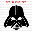 Darth Vader SVG Star Wars SVG Darth Vader silhouette SVG Darth Vader SVG Star Wars SVG Darth Vader silhouette SVG