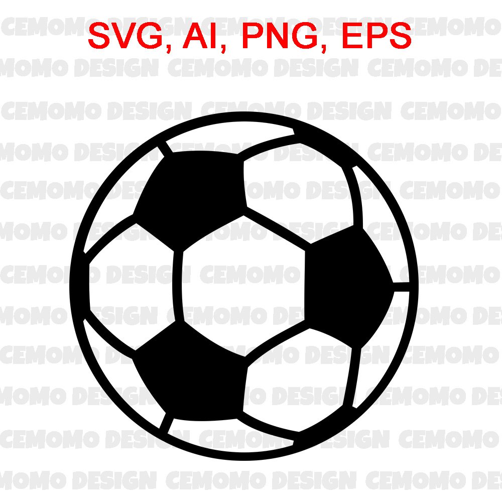 Soccer Ball SVG Ball SVG Soccer SVG Football SVG Football Ball SVG