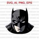 Batman SVG Dark Knight SVG Batman Logo SVG Superhero SVG DC Superhero SVG