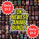 10k+ Mega Pack Bundle Anime T Shirt Design Bundle