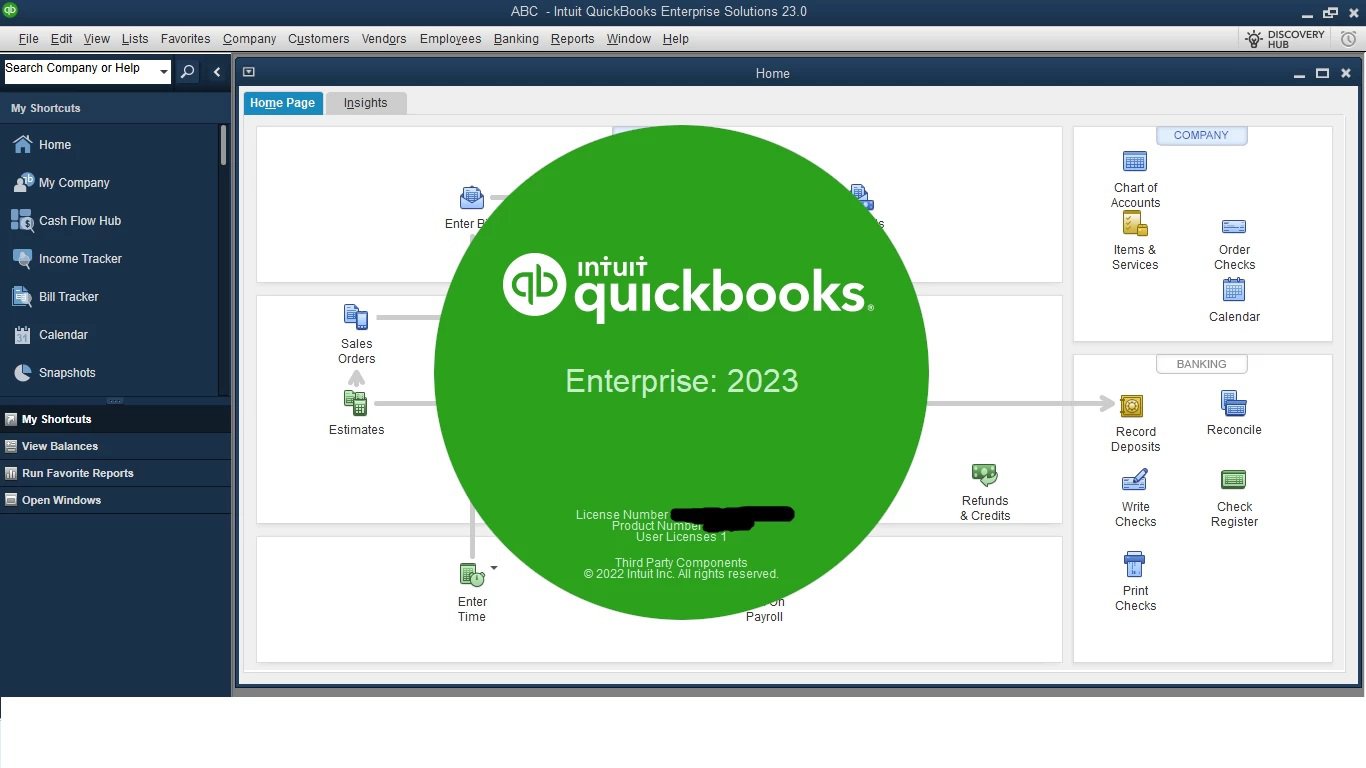 Intuit QuickBooks Desktop Enterprise 2023 for Windows Preactivated