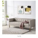 Zinus Pascal Sofa, Oatmeal Grey