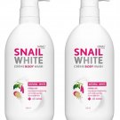 Snail White Crème Body Wash Natural White 500 ml. x 2 pcs. Snail White Crème Body Wash Natural White 500 ml. x 2 pcs.