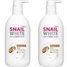 Snail White Crème Body Wash Deep Moisture 500 ml. x 2 pcs. Snail White Crème Body Wash Deep Moisture 500 ml. x 2 pcs.