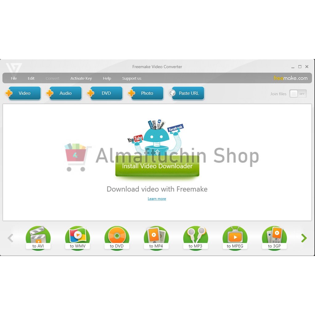 License Freemake Video Converter Mega Pack Lifetime 1 PC