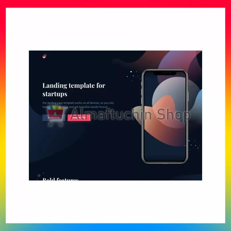 Landing Page Laurel Web Template