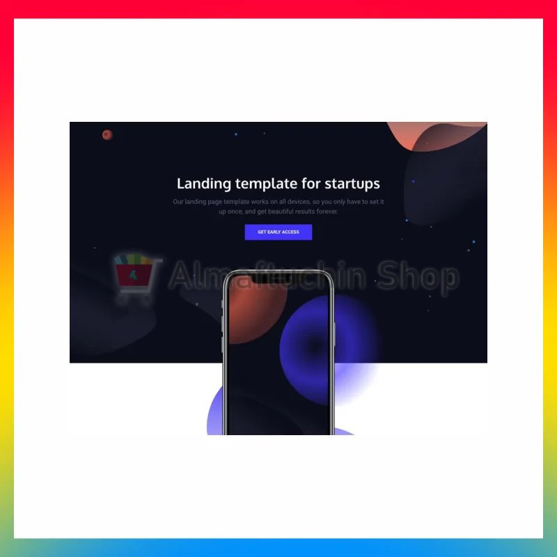 Landing Page Venus Web Template