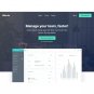 Landing Page Web Application Web Template