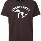 MICHIGAN The Great Lakes T-shirt