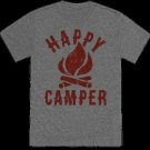 HAPPY CAMPER Hiking Camping T-shirt