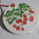 Rattan bags white 20 cm