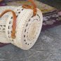 Rattan bags white 20 cm
