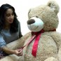 Personalized Big Plush Giant Teddy Bear Soft Smiling Big Teddybear 5 Foot Bear