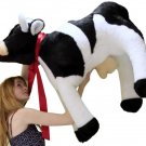 American Made Giant Stuffed Cow 42 Inch Big Plush Farm Animal Soft Made in USA