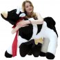 American Made Giant Stuffed Cow 42 Inch Big Plush Farm Animal Soft Made in USA