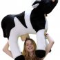 American Made Giant Stuffed Cow 42 Inch Big Plush Farm Animal Soft Made in USA