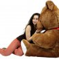 6 Foot Brown Teddy Bear Soft Huge Giant Teddybear 72 Inch, Weighs 20 Pounds