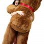 6 Foot Brown Teddy Bear Soft Huge Giant Teddybear 72 Inch, Weighs 20 Pounds
