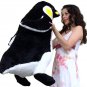 American Made Giant Stuffed Penguin 30 Inch Big Soft Stuffed Animal Made in USA