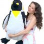 American Made Giant Stuffed Penguin 30 Inch Big Soft Stuffed Animal Made in USA