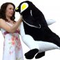 American Made Giant Stuffed Penguin 30 Inch Big Soft Stuffed Animal Made in USA