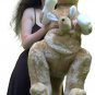 American Made Big Stuffed Kangaroo 42 Inches Tall With Baby in Pouch Made in USA