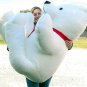 Giant White Teddy Bear 6 Feet Tall Soft Plush Huge Stuffed Animal Made in  USA