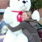 Giant White Teddy Bear 6 Feet Tall Soft Plush Huge Stuffed Animal Made in  USA