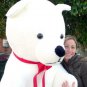 Giant White Teddy Bear 6 Feet Tall Soft Plush Huge Stuffed Animal Made in  USA