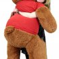 Happy Birthday 5 Foot Big Plush Giant Teddy Bear Soft Cinnamon Color Wears Shirt