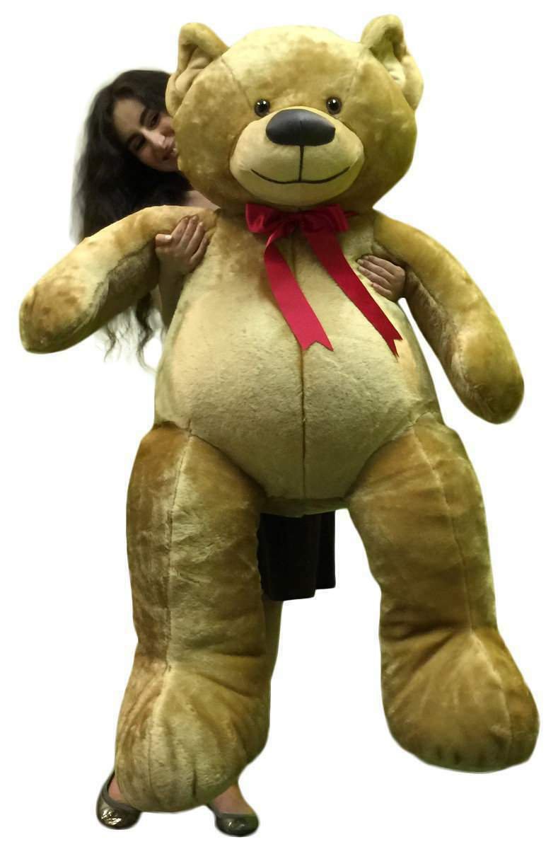 American Made Giant 5 Foot Teddy Bear Brown 60 Inch Soft Made in USA