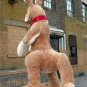 Giant Stuffed Kangaroo 42 Inches Tall Big Plush Animal Soft Made in USA America