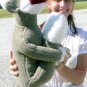 American Made Big Plush Sock Monkey 28 Inches Stuffed Animal Made in USA
