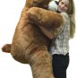 Giant Brown Teddy Bear 5 Foot American Made Soft, Made in USA Stuffed Animal