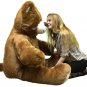 Giant Brown Teddy Bear 5 Foot American Made Soft, Made in USA Stuffed Animal