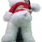 Valentine's Day Giant White Teddy Bear 55 inches Wears Tshirt KISSES 25 CENTS