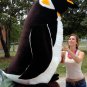 American Made Soft Stuffed Giant 5 Foot Penguin Big Plush Animal Made in USA