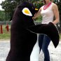 American Made Soft Stuffed Giant 5 Foot Penguin Big Plush Animal Made in USA