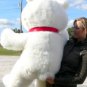 American Made Giant 4 Foot Teddy Bear Soft White 48 Inch Teddybear