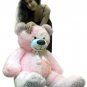 5 Foot American Made Giant Pink Teddy Bear 60 Inches Soft Made in USA Brand New