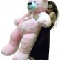 5 Foot American Made Giant Pink Teddy Bear 60 Inches Soft Made in USA Brand New