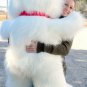 Valentine's Day Giant Teddy Bear 4 Foot White 48 Inch Soft Big Plush Made in USA