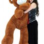 Personalized 5 Foot Teddy Bear Soft Life Size Big Plush Animal with Bigfoot Paws