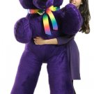 Big Plush Giant Purple Teddy Bear 6 Feet Tall Soft Made in America