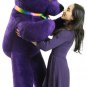 Big Plush Giant Purple Teddy Bear 6 Feet Tall Soft Made in America