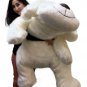 American Made Giant Stuffed 5 Foot Dog 60 Inch Soft Large Plush Puppy White New