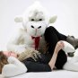 White 6 Foot Giant Stuffed Gorilla 72 Inch Soft Huge Stuffed Monkey Made in USA